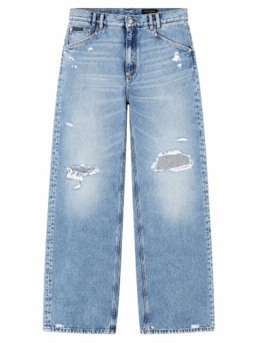 Jeans in di cotone - dolce & gabbana - Modalova