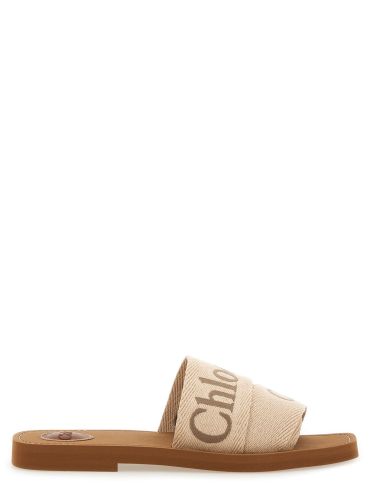 Chloé sandalo slide "woody" - chloé - Modalova