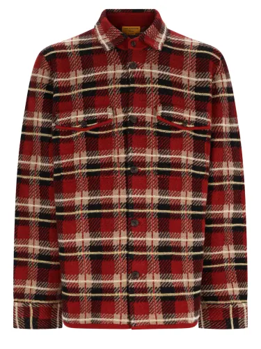 Overshirt "plaid work" in cashmere - guest in residence - Modalova