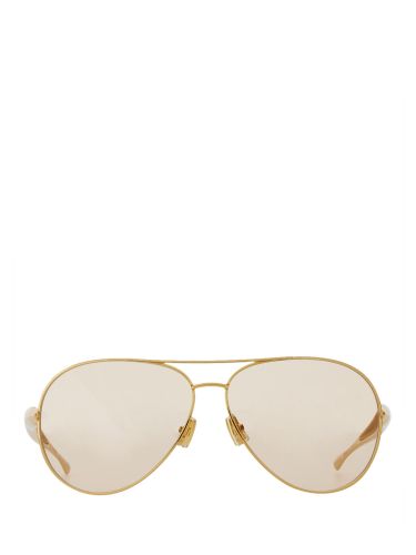 Occhiale da sole aviator "sardine" - bottega veneta - Modalova