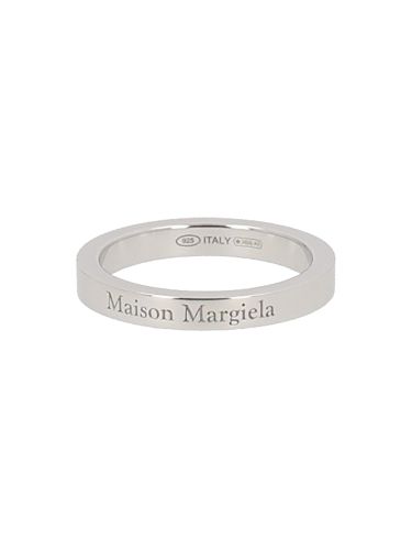 Maison margiela anello con logo - maison margiela - Modalova
