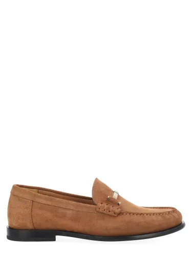 Boss mocassino in suede - boss - Modalova