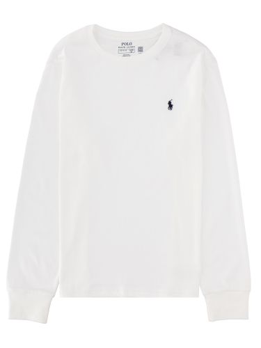 T-shirt manica lunga con logo - polo ralph lauren - Modalova