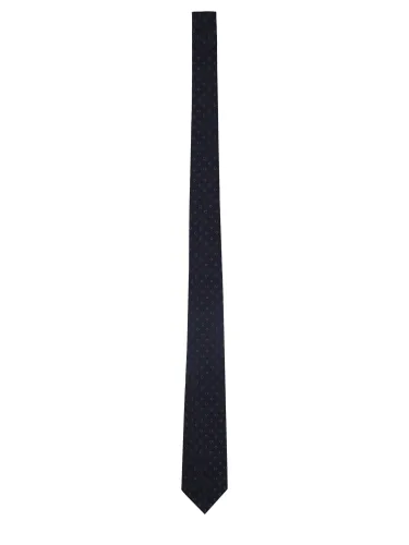 Ferragamo cravatta in seta stampata - ferragamo - Modalova