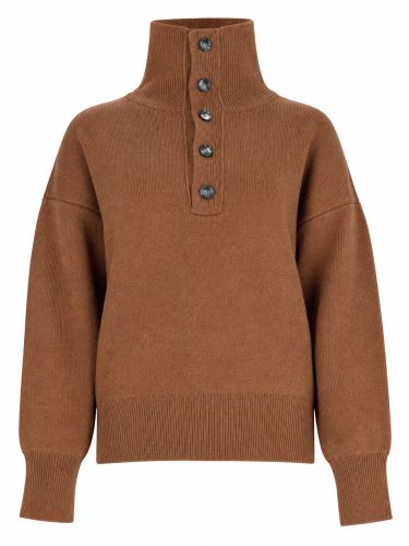 Maglia in lana con bottoni - ami paris - Modalova