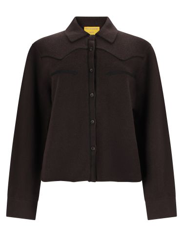 Camicia western cropped - guest in residence - Modalova