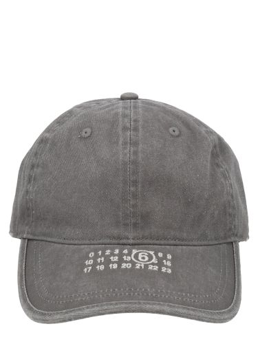 Cappello da baseball con logo - mm6 maison margiela - Modalova