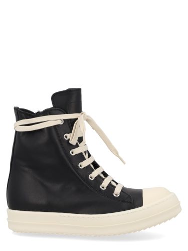 Rick owens sneaker in pelle - rick owens - Modalova