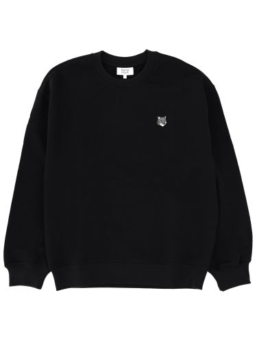 Maison kitsuné felpa "fox head" - maison kitsuné - Modalova