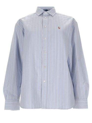 Polo ralph lauren camicia con logo - polo ralph lauren - Modalova
