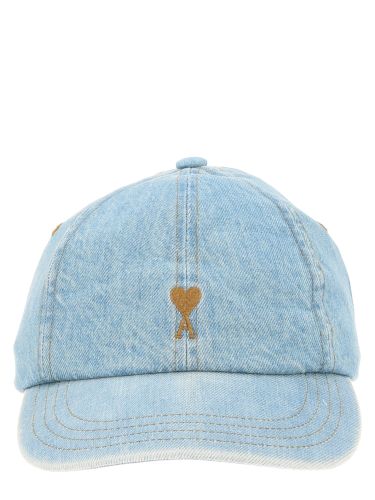 Cappello da baseball con logo ami de caur - ami paris - Modalova