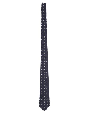 Cravatta in jacquard di seta - saint laurent - Modalova