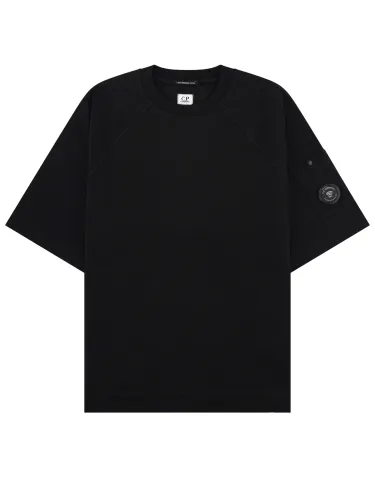 C. p. company t-shirt con patch logo - c.p. company - Modalova