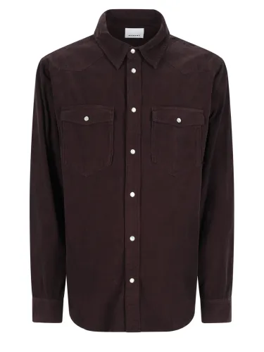 Marant camicia "vasco" in cotone - marant - Modalova