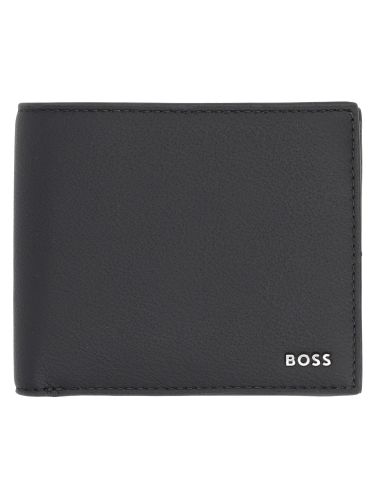 Portafgoglio "jace" bifold con logo - boss - Modalova