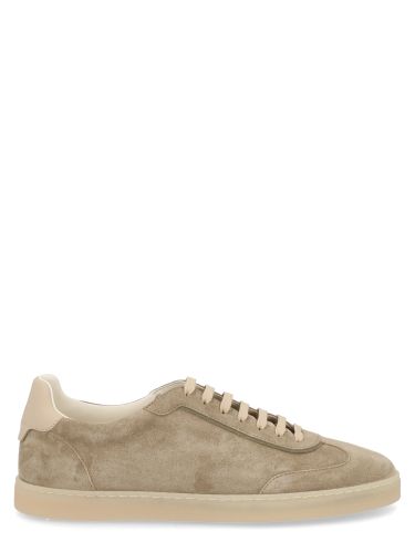 Sneaker in camoscio - brunello cucinelli - Modalova