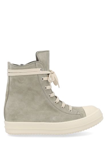 Rick owens sneaker in pelle - rick owens - Modalova