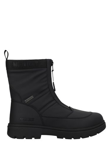 Stivaletto "combat" con zip - moon boot - Modalova