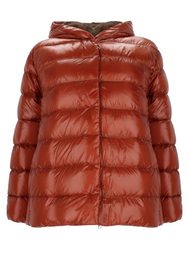 Giacca in nylon ultralight e melange effetto visone - herno - Modalova