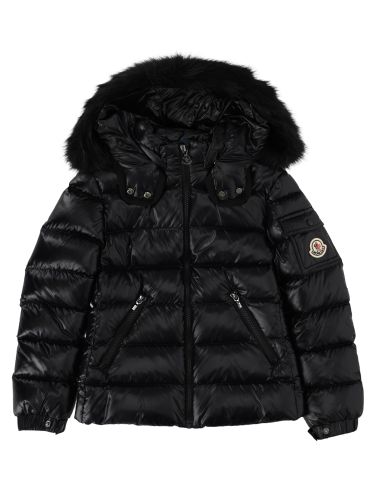 Piumino badyf con cappuccio e orlo in materiali sintetici - moncler - Modalova