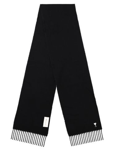 Ami paris sciarpa con logo - ami paris - Modalova