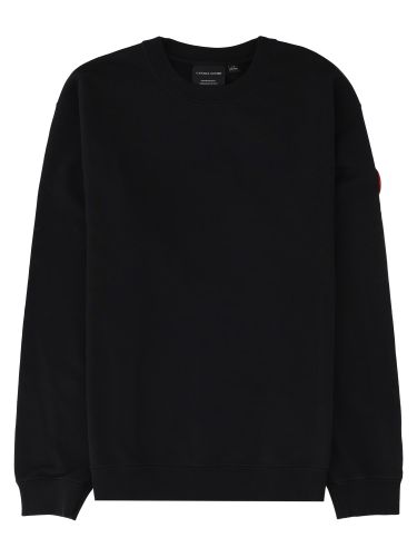Canada goose felpa con patch logo - canada goose - Modalova