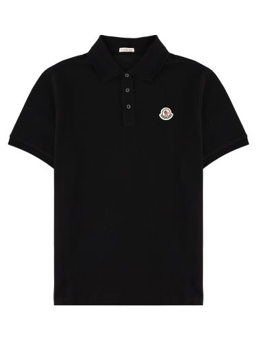 Moncler polo in cotone - moncler - Modalova