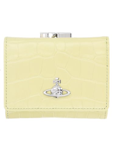 Portafoglio "frame" small con orb - vivienne westwood - Modalova