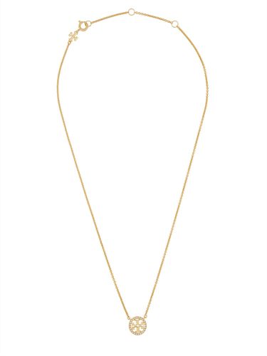 Tory burch collana "miller" pavè - tory burch - Modalova