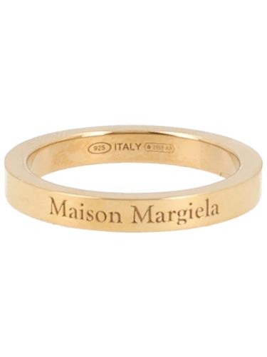 Maison margiela anello con logo - maison margiela - Modalova