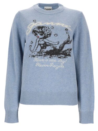 Ganni maglia "mermaid" - ganni - Modalova
