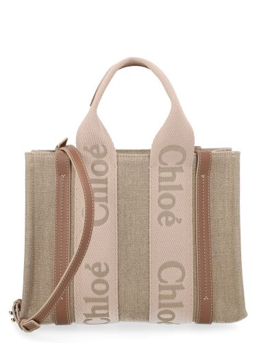 Chloé borsa tote "woody" small - chloé - Modalova