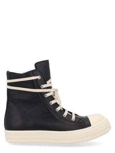 Rick owens sneaker in pelle - rick owens - Modalova