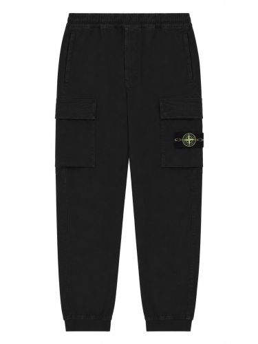 Pantalone cargo con patch logo - stone island - Modalova