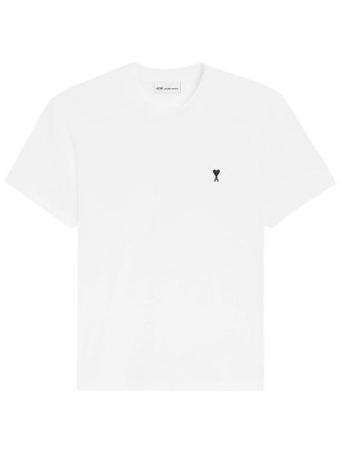 Ami paris t-shirt con logo - ami paris - Modalova