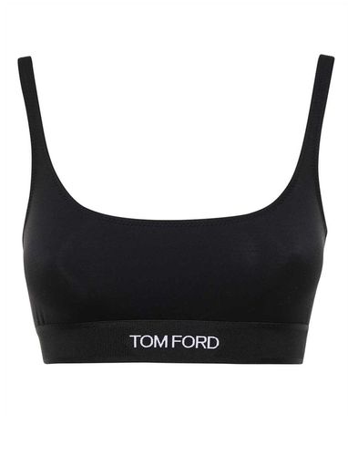 Tom ford bralette in modal con logo - tom ford - Modalova