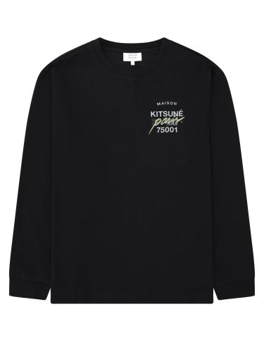 T-shirt con stampa "profile fox" - maison kitsuné - Modalova