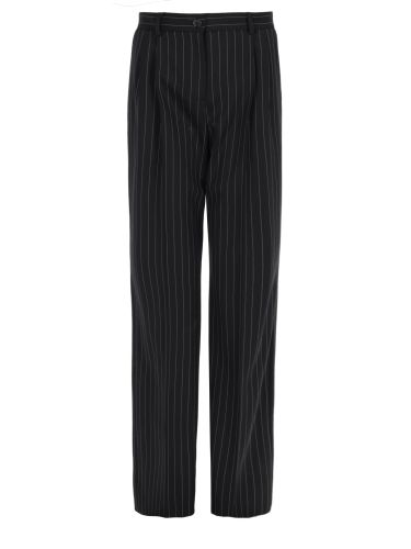 Pantalone in flanella - dolce & gabbana - Modalova
