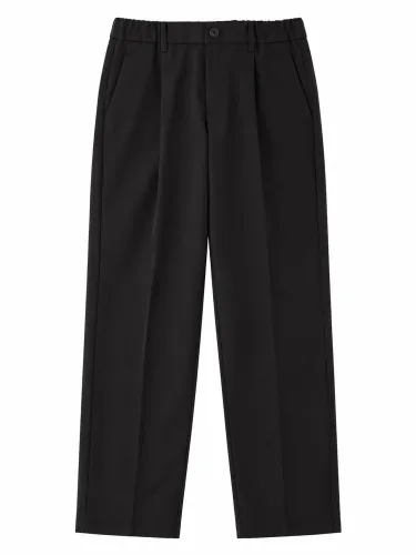 Pantalone dritto con vita elasticizzata - herno - Modalova
