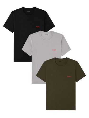 Hugo 3-pack t-shirt con logo - hugo - Modalova