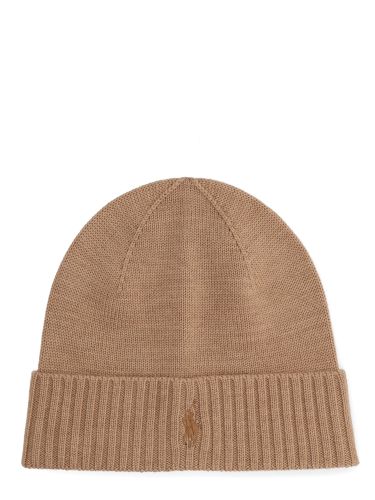 Berretto in lana con logo - polo ralph lauren - Modalova