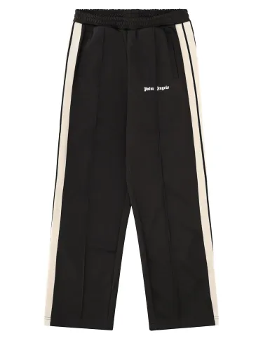 Pantalone tuta acetato con bande laterali - palm angels - Modalova
