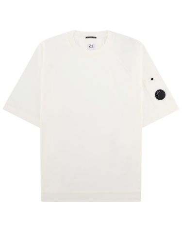 C. p. company t-shirt con patch logo - c.p. company - Modalova