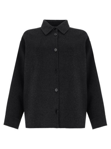 Aspesi overshirt in double di lana - aspesi - Modalova