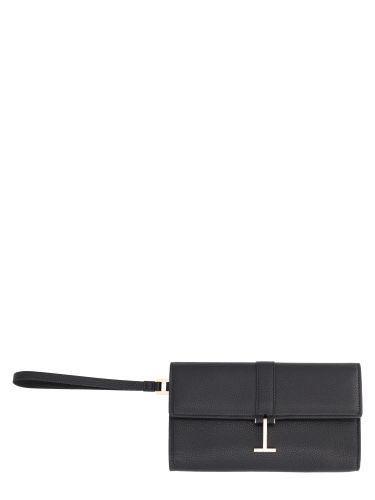 Tom ford pouch da polso in pelle - tom ford - Modalova