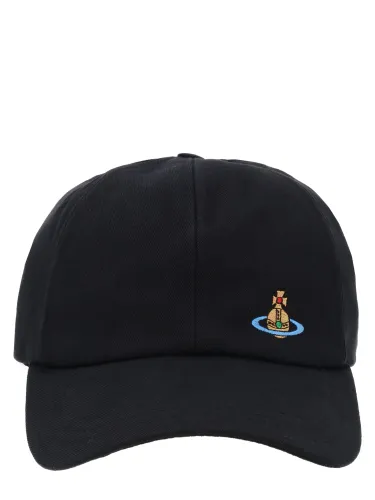 Cappello da baseball con logo orb - vivienne westwood - Modalova
