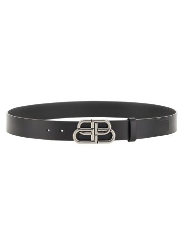 Balenciaga cintura "bb" in pelle - balenciaga - Modalova