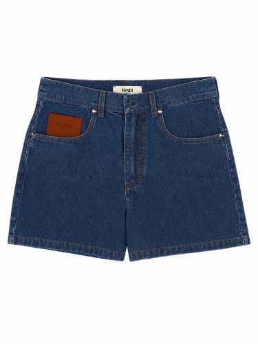 Fendi shorts in denim - fendi - Modalova