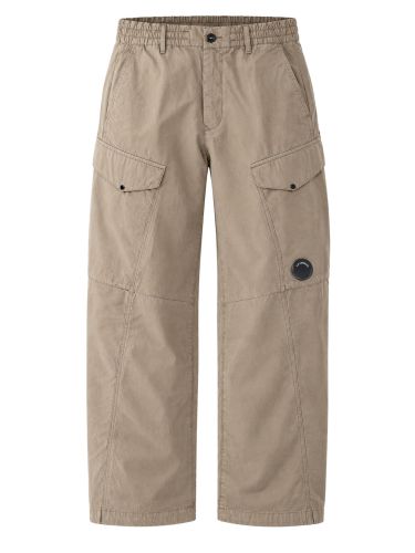 C. p. company pantalone cargo in raso di cotone stretch - c.p. company - Modalova