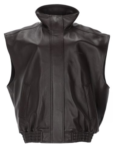 Balenciaga blouson in pelle morbida - balenciaga - Modalova